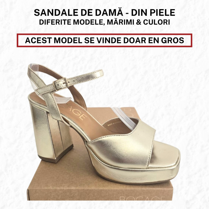 Sandale damă din piele - model S13