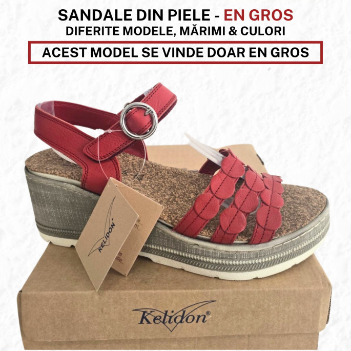 Sandale damă din piele - model S36