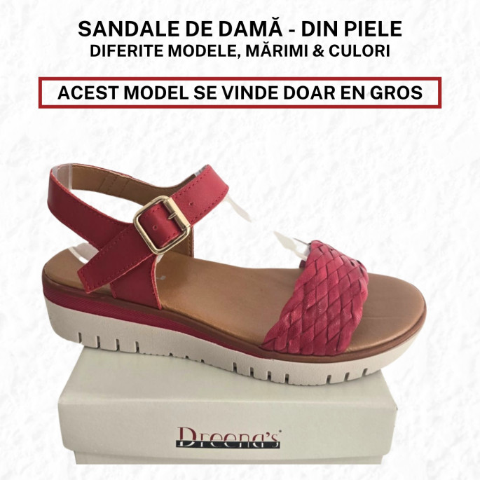 Sandale damă din piele - model S7