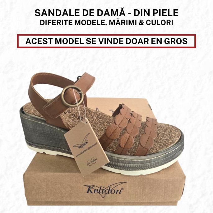 Sandale damă din piele - model S4